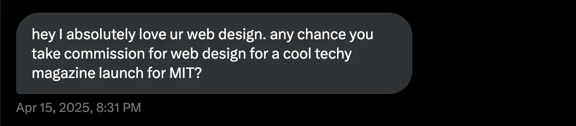 X DM